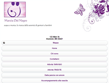 Tablet Screenshot of marziadelnegro.com